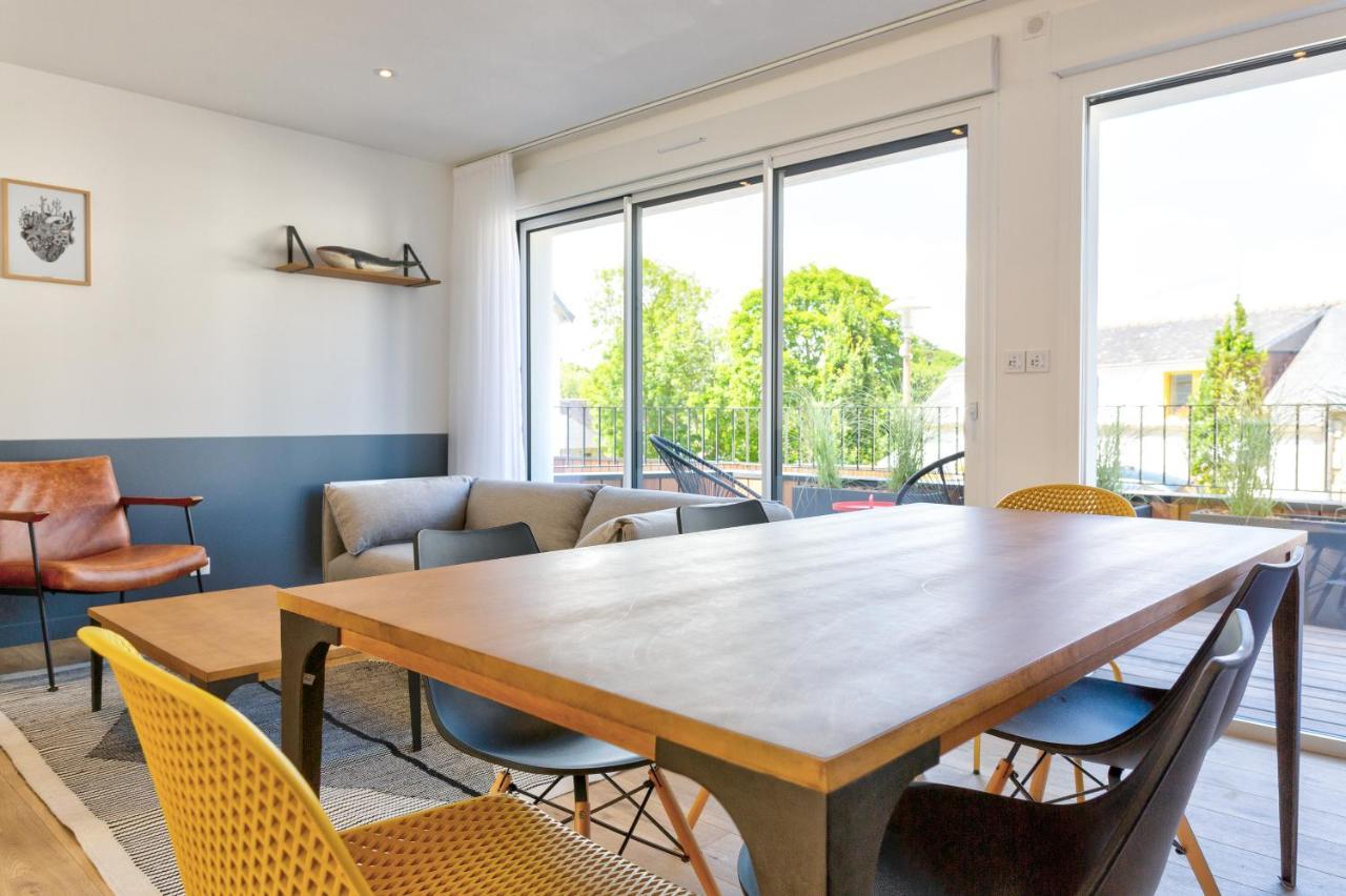 Residence Du Phare - 4 Appartements - 2 Chambres - Vue Mer Ou Terrasse Combrit Kültér fotó