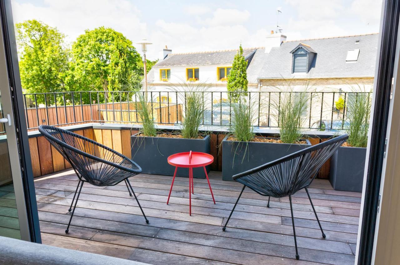 Residence Du Phare - 4 Appartements - 2 Chambres - Vue Mer Ou Terrasse Combrit Kültér fotó